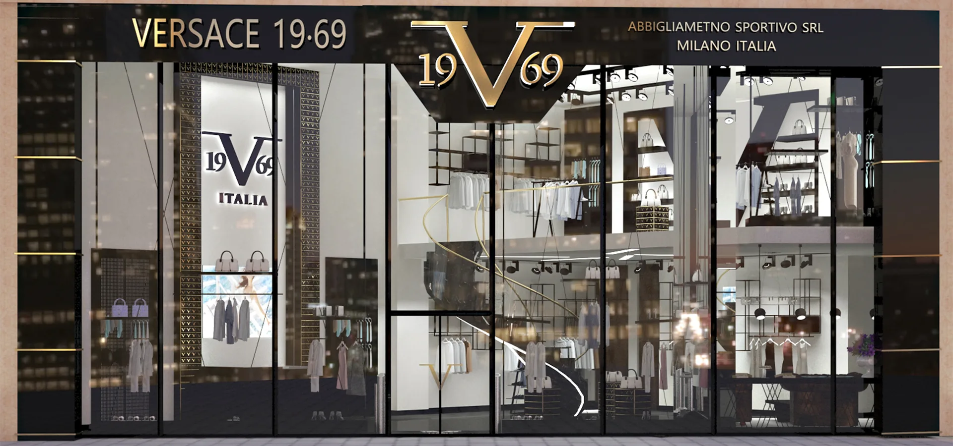 Versace 1969 Showroom
